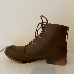 Brown Combat Boots